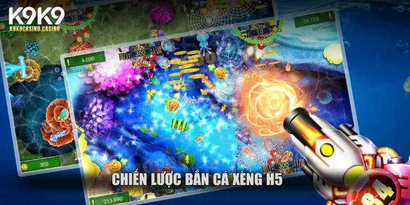 Chiến lược bắn cá xèng H5 giúp người mới nhanh làm quen